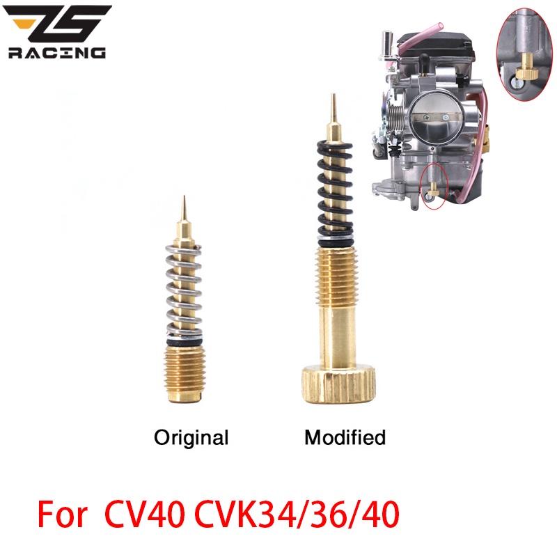 MOTOPARTS SHOP Air Fuel Mixture Adjusting Screw Kit For Carburettor Keihin CV40 CVK34/36/40