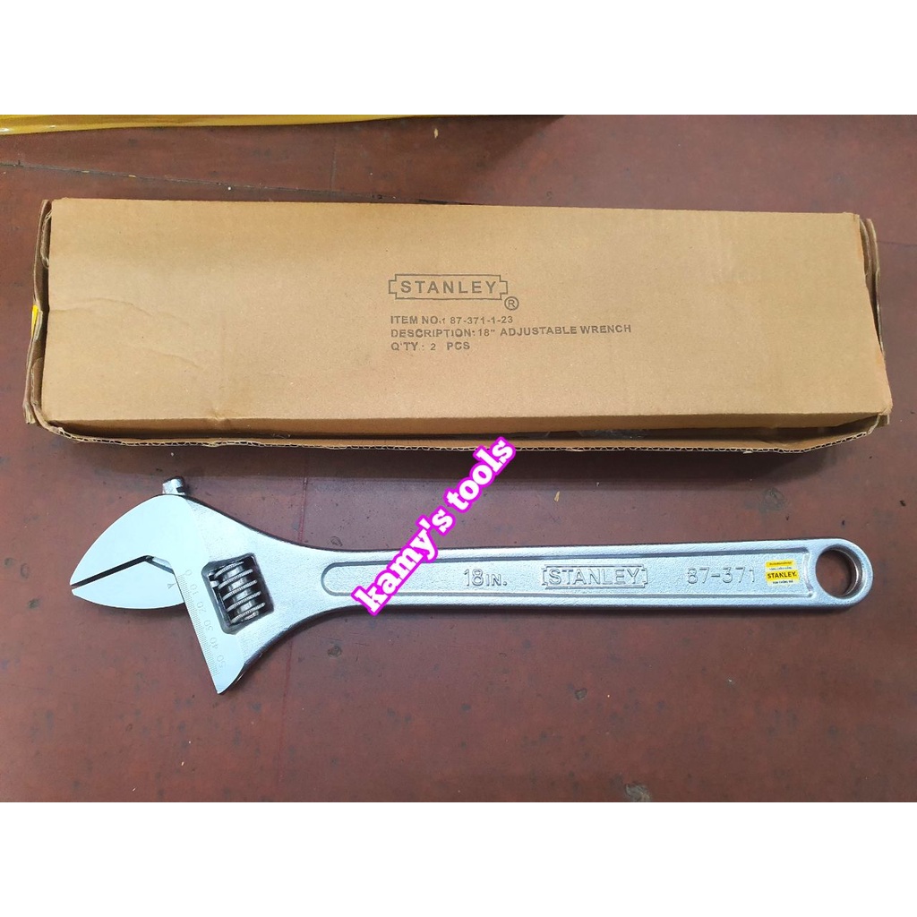 Mỏ lết 18 inch dài 457mm Stanley model 87-371-1-S, mỏ lếch