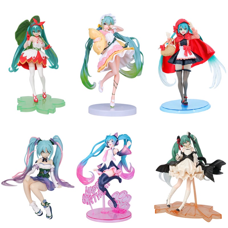 Mới Mô Hình Nhân Vật hatsune miku Mặc Đầm Cưới Xinh Xắn