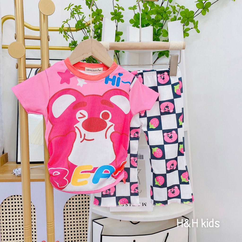 SET THUN TĂM LẠNH HÈ HOẠ TIẾT SIÊU XỊN CHO BÉ