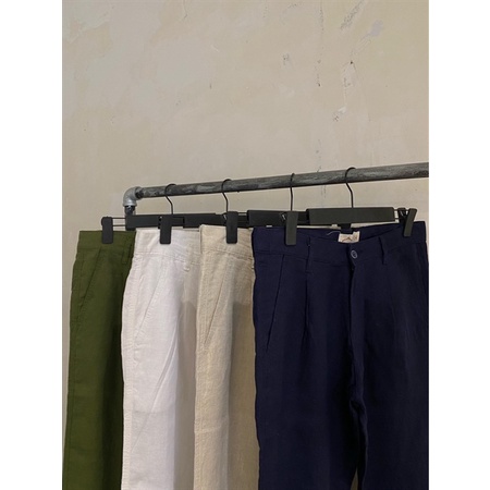 Quần Dài Lưng Tây Linen Nam Cao Cấp Thoáng Mát Mềm Mại