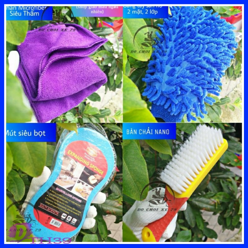 Xà Bông Bọt Tuyết SUPER WASH 1 Lít Đậm Đặc Siêu Bóng Xe Máy Ô Tô