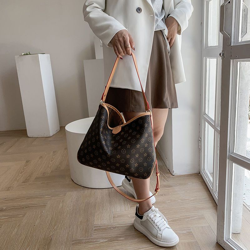 M9-Bag women's high-end western style messenger bag túi tote dung tích lớn túi đeo vai xách tay
