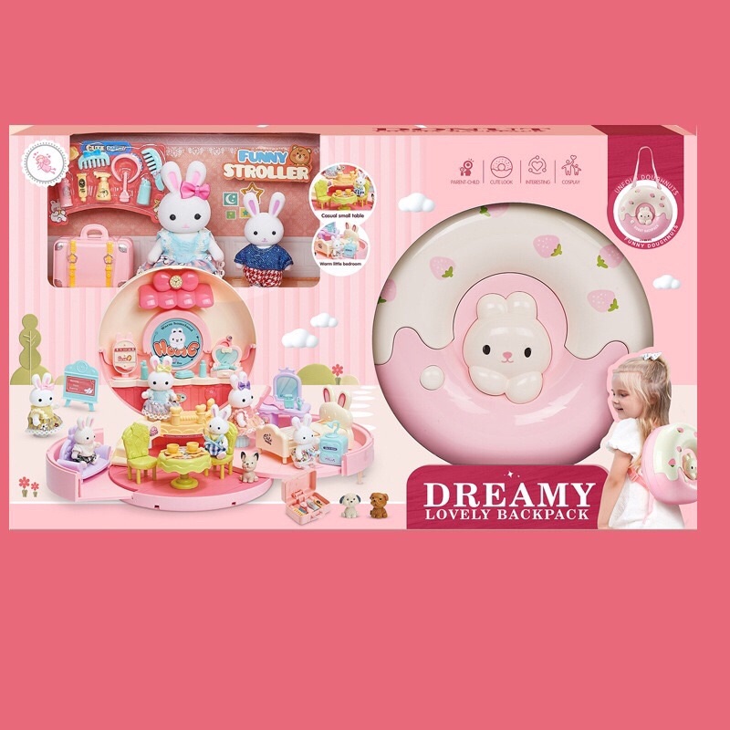 Đồ chơi Búp Bê nhiều chi tiết- có quai đep cho bé Gái- Thepooh