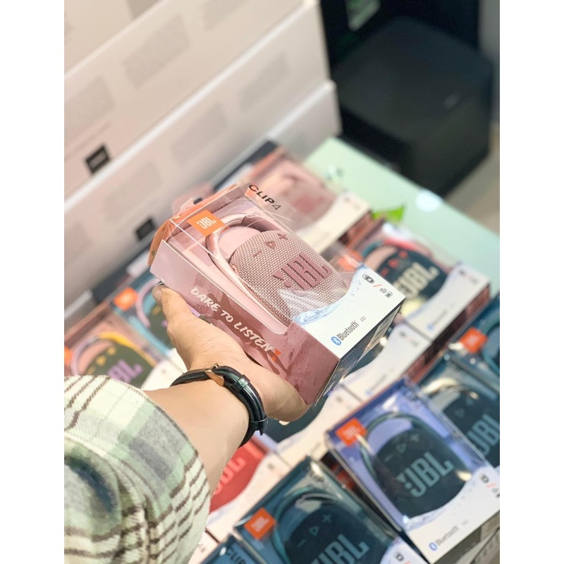 New - Fullbox Siêu Phẩm Loa Bluetooth không dây JBL-Clip 4 hàng chính hãng