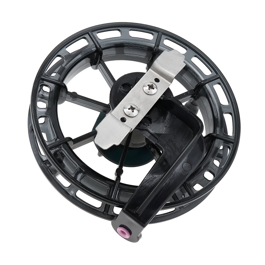 Siêu nhẹ 80 # 120 # cuộn câu cá tay phải bằng nhựa abs bánh xe câu cá trước đây bắn xa