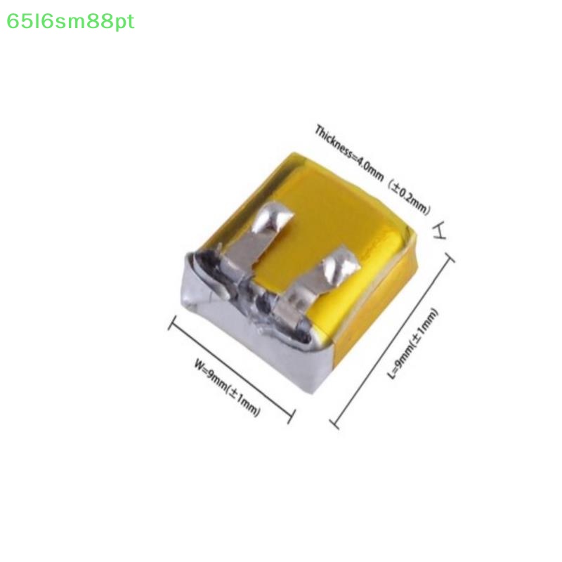 3.7V 30mAh 401012 lithium polymer có thể sạc lại pin cho tai nghe bluetooth