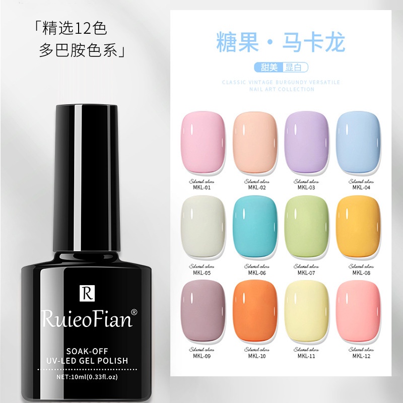 2023 gel dầu móng tay màu macaron mới bộ nâng cao móng tay dopamine màu phổ biến dành riêng cho cửa hàng làm móng