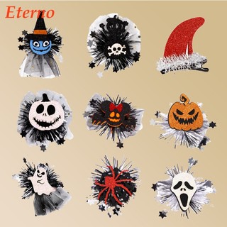 Halloween girl kẹp tóc bí ngô phù thủy kẹp tóc nhập vai phụ kiện tóc tiệc tùng