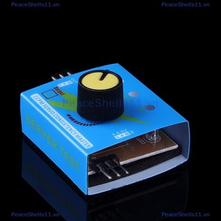 Peaceshells multi servo tester 3ch ecs bộ điều khiển tốc độ nhất quán kênh nguồn máy đo ccpm cho các mô hình máy bay thuyền ô tô rc.
