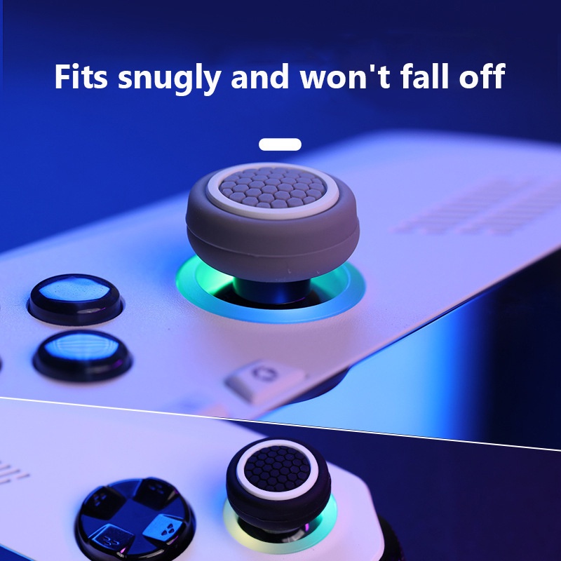 4 cái silicone rocker caps joystick cover bảng điều khiển cầm tay cho asus rog ally / steam deck game controller stick thumb grip