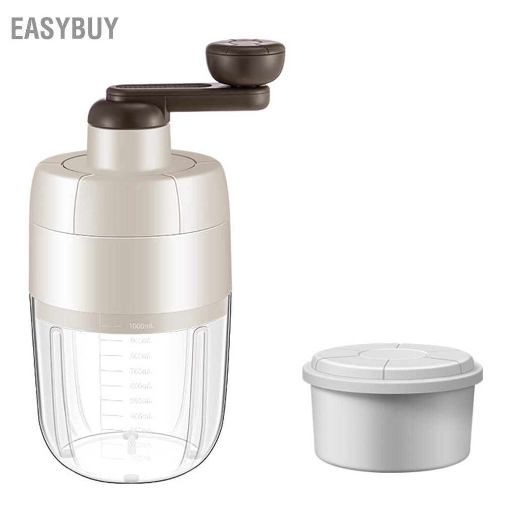 Easybuy Hướng Dẫn Sử Dụng Đá Bào Máy Tuyết Tiết Kiệm Lao Động Nhỏ Bằng Tay Nghiền Cho Hộ Gia Đình