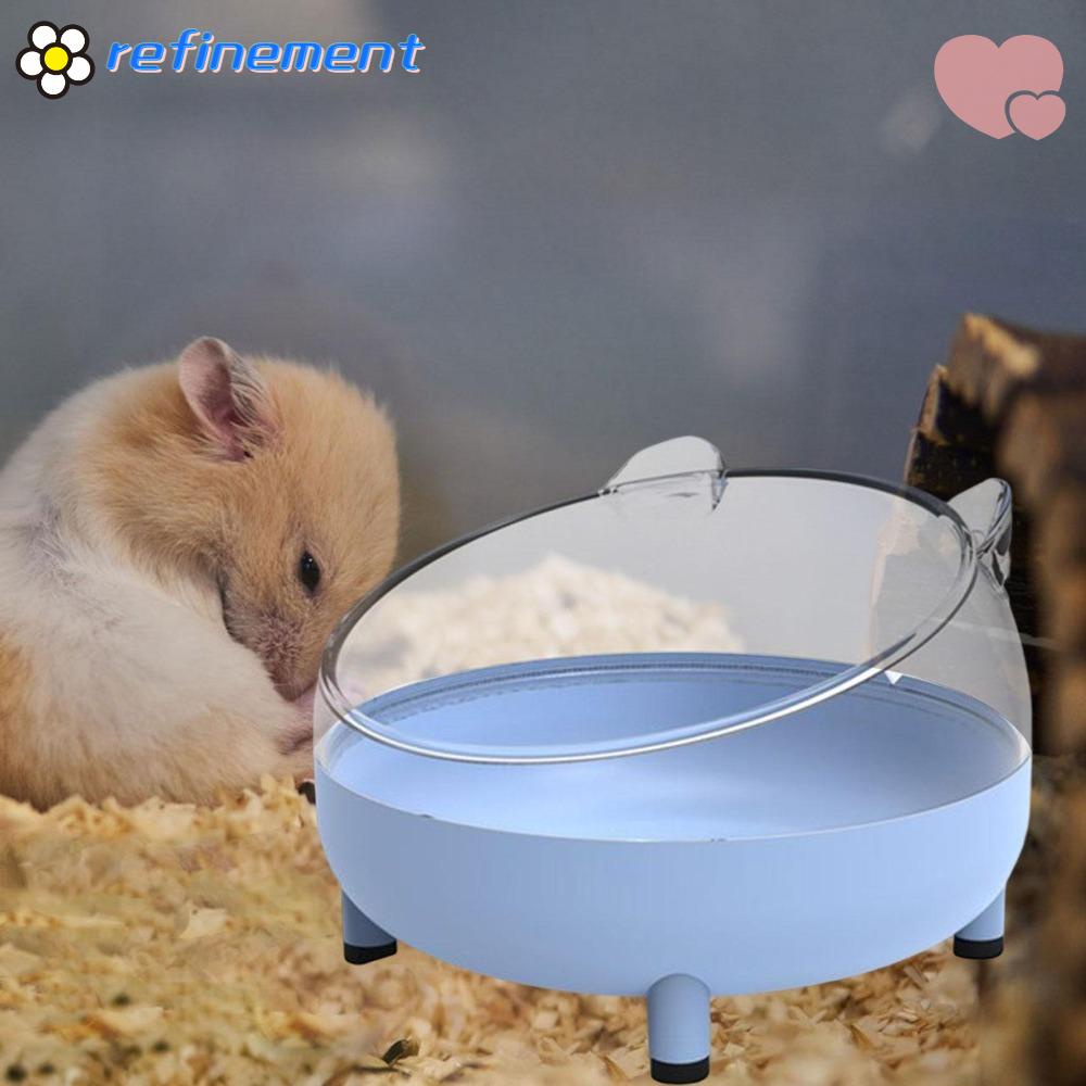 REFINEMENT Bồn Tắm Cát Cho Chuột Hamster Thỏ Tiện Dụng