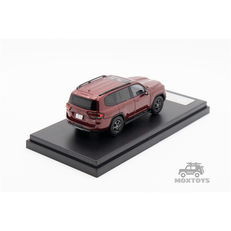 Lcd 1:64 land cruiser 300 gr-sport đen / vàng / xám / đỏ / trắng xe mô hình diecast