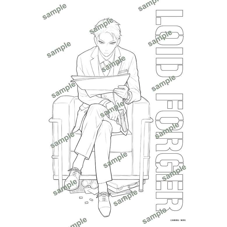 Spy x Family Operation Coloring