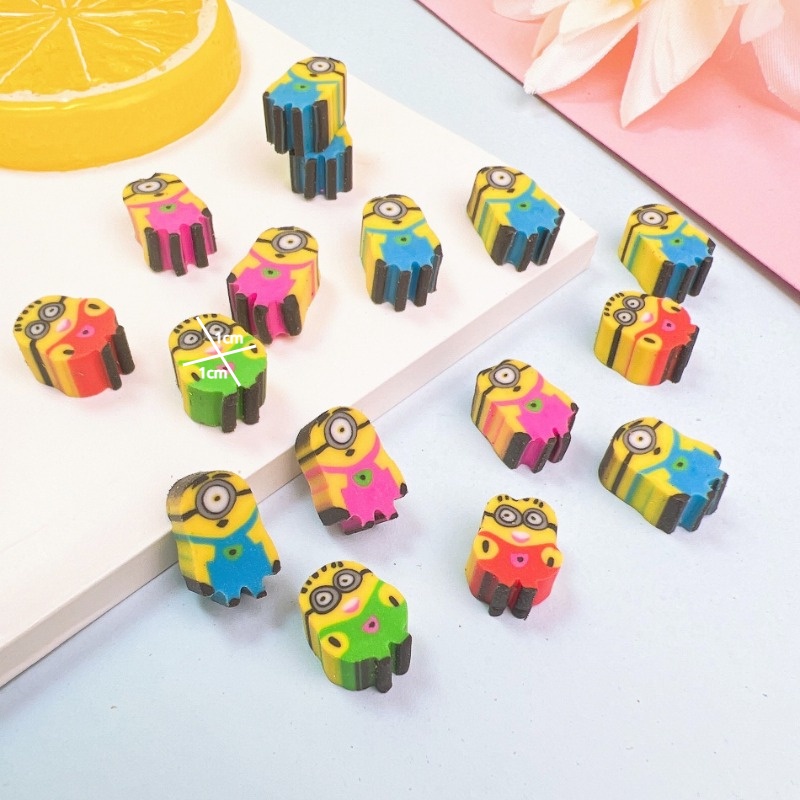 20 cái / túi sáng tạo minions minions tẩy dễ thương quà tặng học sinh quà tặng trẻ em