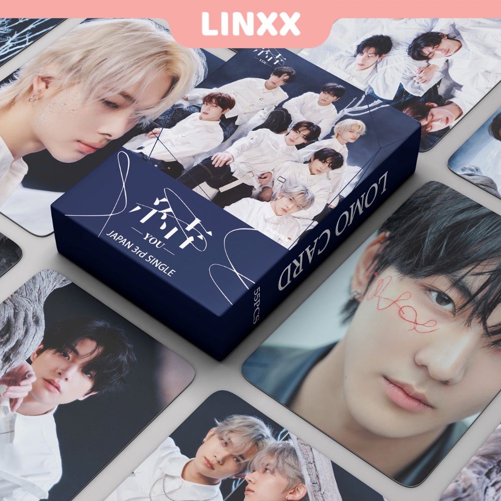 Linxx 55 chiếc enhypen 結 -you- album lomo card kpop photocards postcards series
