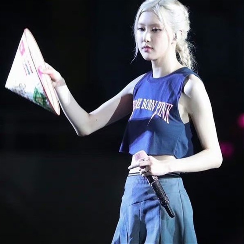 Áo BLACKPINK concert Vietnam 2023 kiểu dáng ngắn ngọt ngào hot girl áo nữ cotton