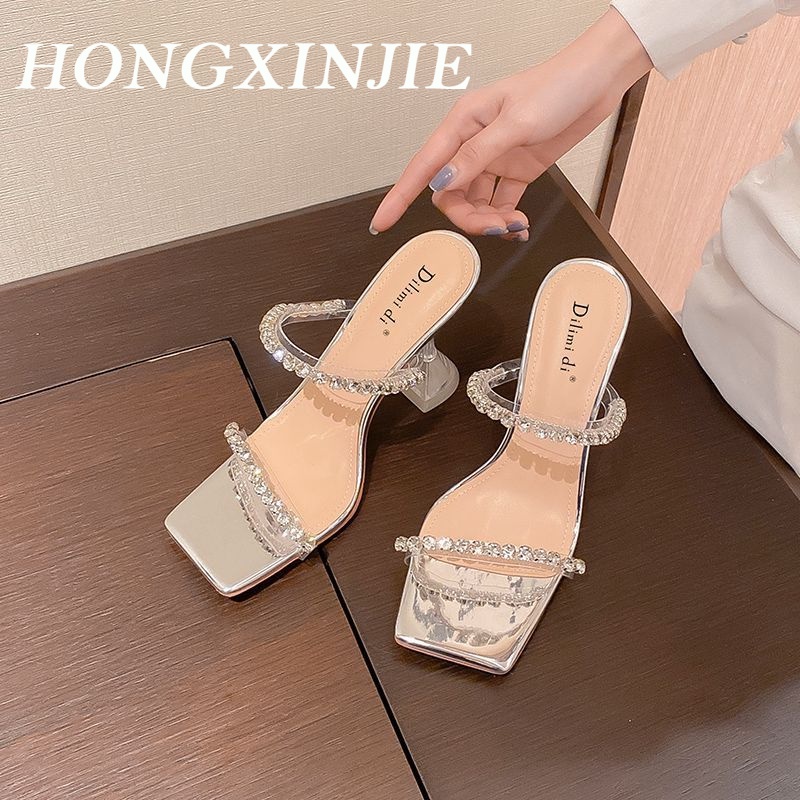 HONGXINJIE dép sandal nữ dép đế cao Xu hướng thời trang năm 2023NEW B24G0EA