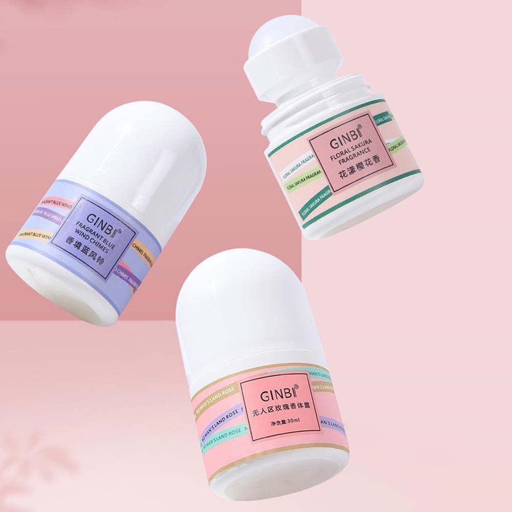 30ml Nước hoa lăn toàn thân Lăn khử mùi ngăn tiết mồ hôi dịu nhẹ Không gây kích ứng Vùng dưới cánh tay Sức sống sảng khoái Hạt hương thơm nhẹ lâu trôi ins.style_vn