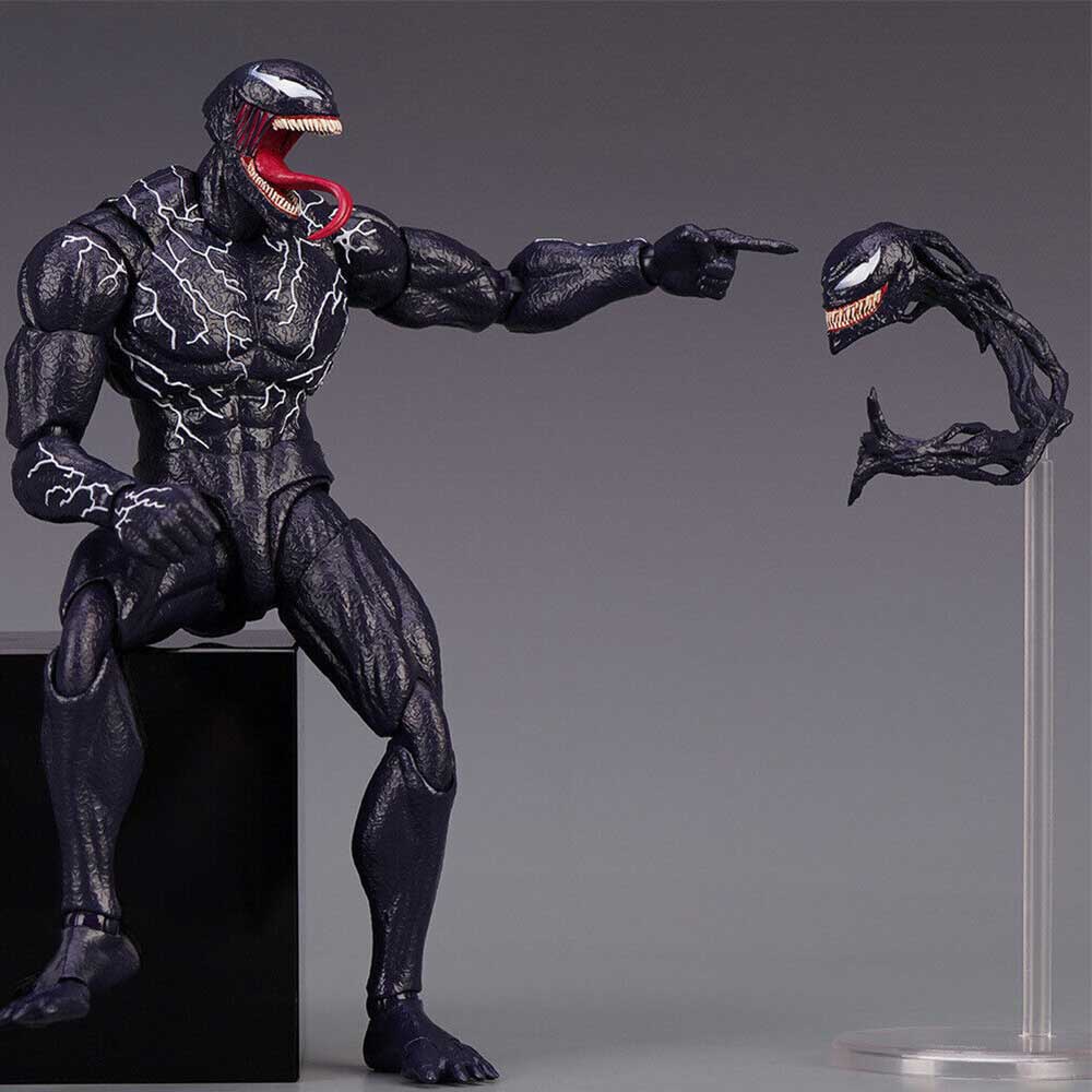 New SHF MARVEL Venom Let There Be Carnage 2nd Ver. Action Figure Box Toys Gifts