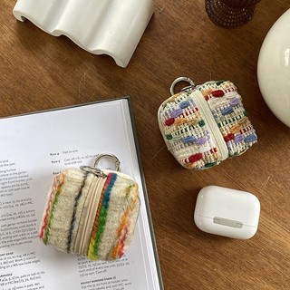 Dreamerhouse túi đựng tai nghe bluetooth cáp dữ liệu mini keychain túi lưu trữ túi đựng tiền xu ví đựng tai nghe