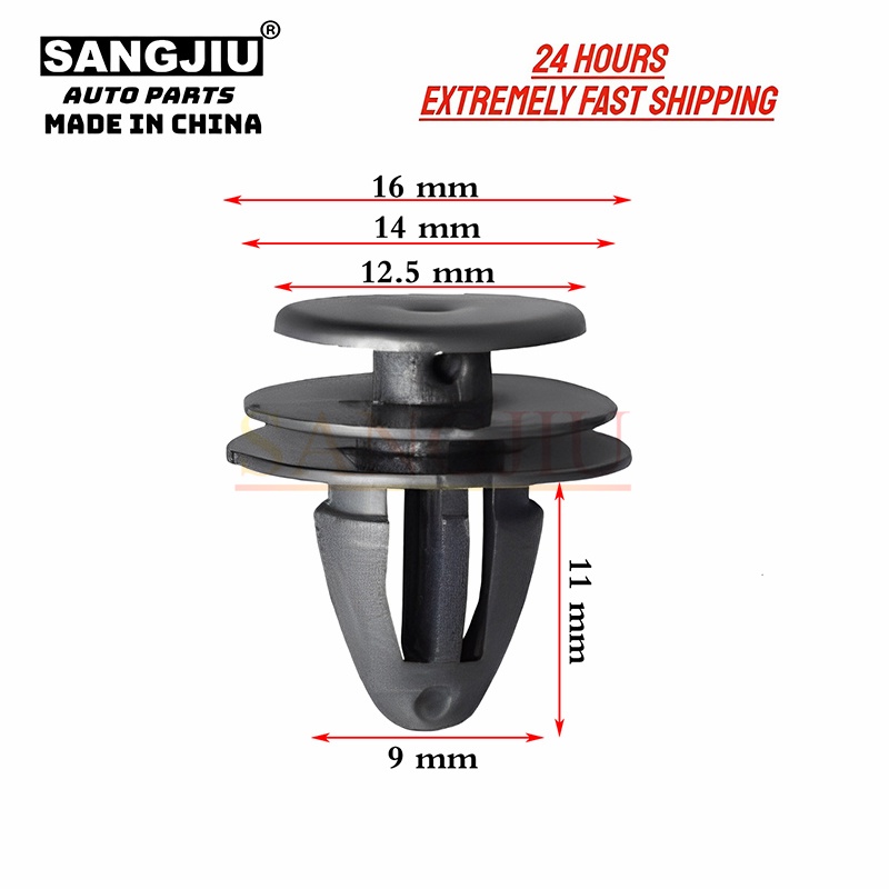 50 cái tương thích với honda acura accord civic mitsubishi pajero mazda subaru hyundai kia cửa trim panel clip 91560-sp0-003