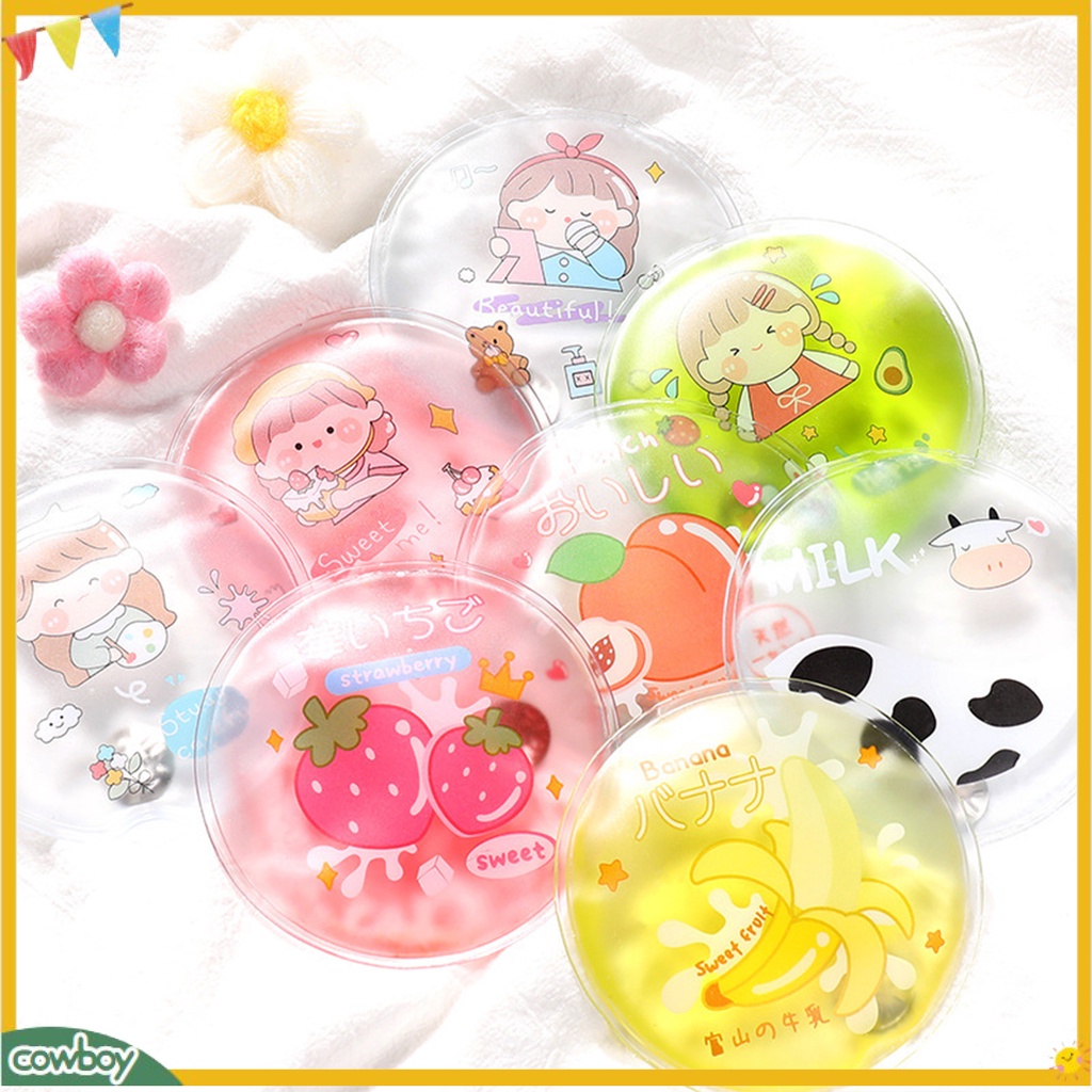 Winter self-heating hand warmer có thể tái sử dụng cartoon gel liquid heat pack pocket portable mini hand warmer for cold days