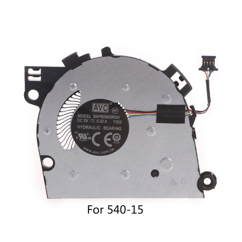 Quạt làm mát cpu máy tính xách tay chính hãng shas mới cho lenovo s540-15iwl 5f10s13884 s540-15iwl
