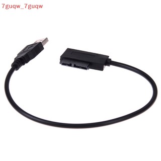 7guqw _ 7guqw usb để 7 + 6 13pin slim sata/ide cd dvd rom ổ đĩa quang cáp adapter mới