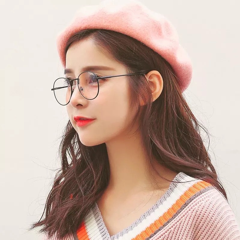 Kính Gọng Tròn Kim Loại Thời Trang