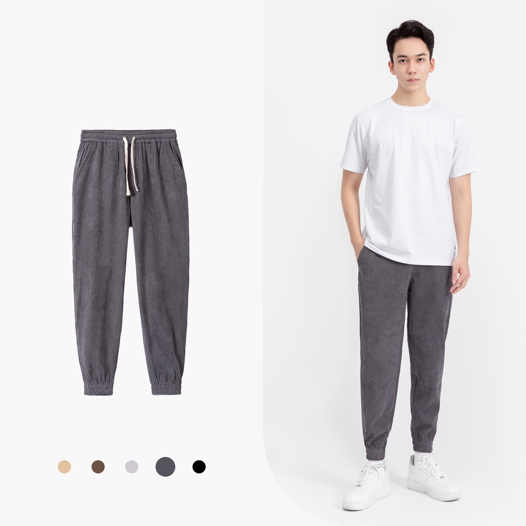 Quần Jogger chất nhung tăm dày dặn trẻ trung - Fashion Hand