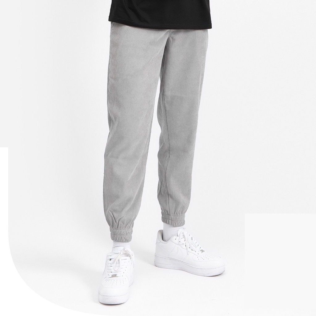 Quần Jogger chất nhung tăm dày dặn trẻ trung - Fashion Hand