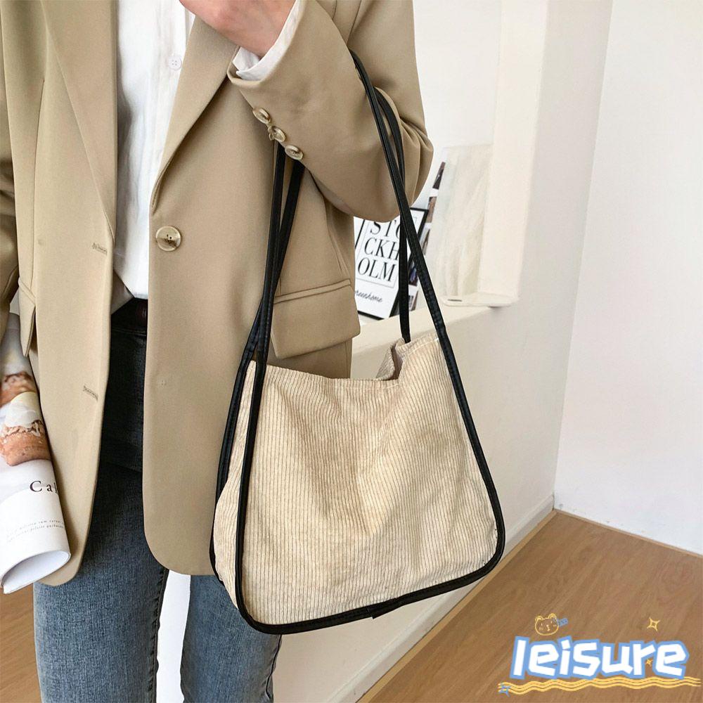 Túi Tote Đeo Vai Bằng Lông Nhung Mềm Mại Kích Thước Lớn Thời Trang Cho Nữ