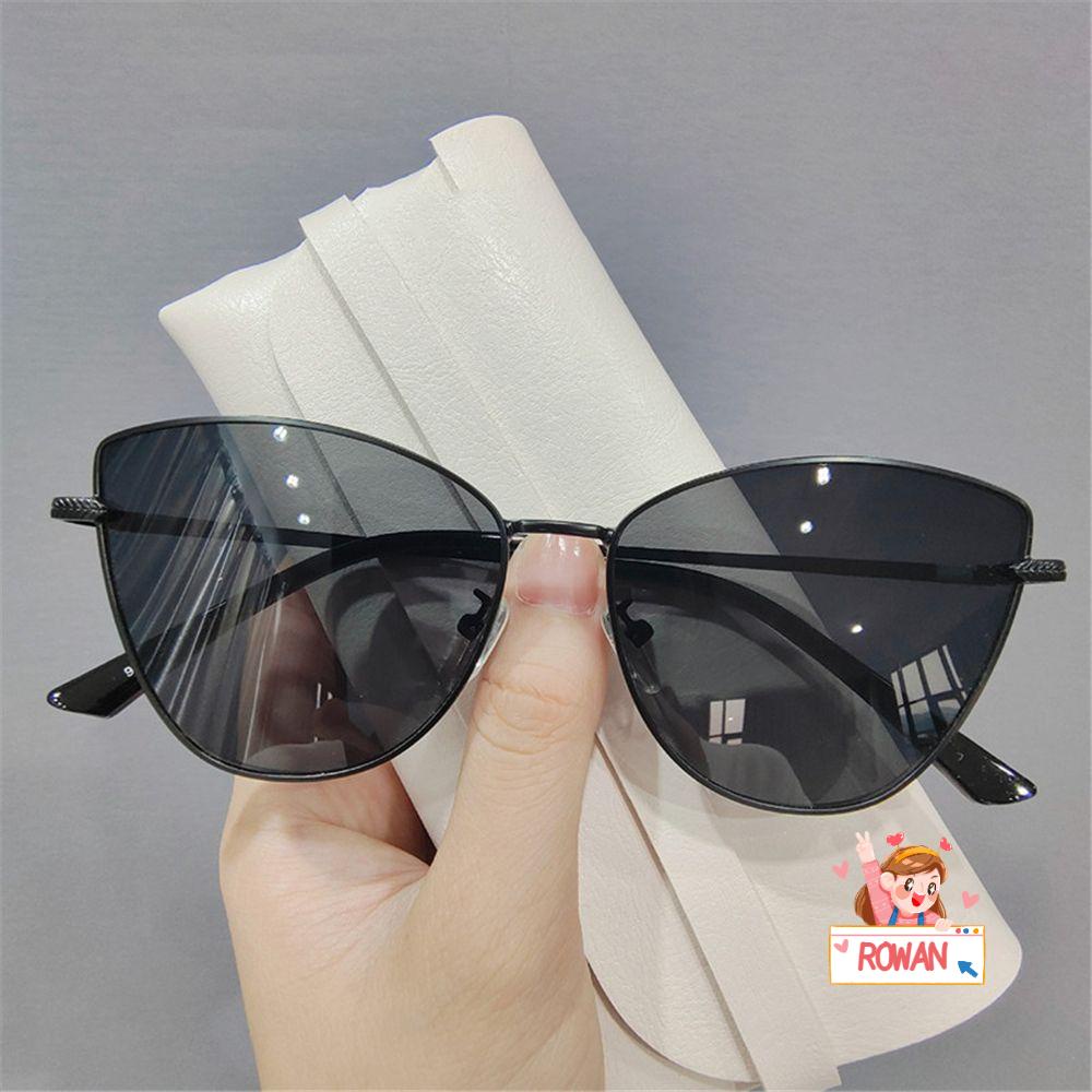 Kính Mát Gọng Kim Loại Phong Cách Vintage Oversize