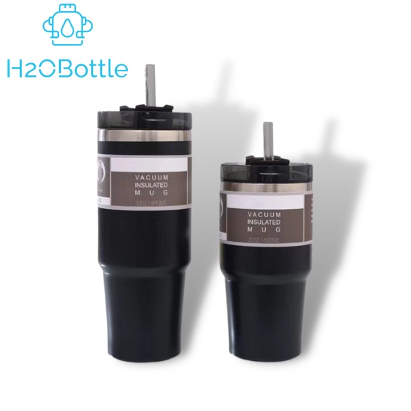 Ly giữ nhiệt starbucks cao cấp 600ml/890ml lõi inox chất lượng cao, ly cà phê giữ nhiệt starbuck - H2obottle