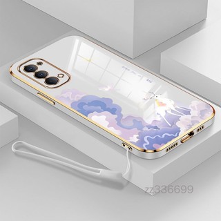 Ốp Điện Thoại Silicon Hình Hươu Cho oppo reno 4 4G reno 4 pro reno 5 reno 5 pro reno 6 4G reno 6 5G oppo reno 6Z oppo reno 6 pro
