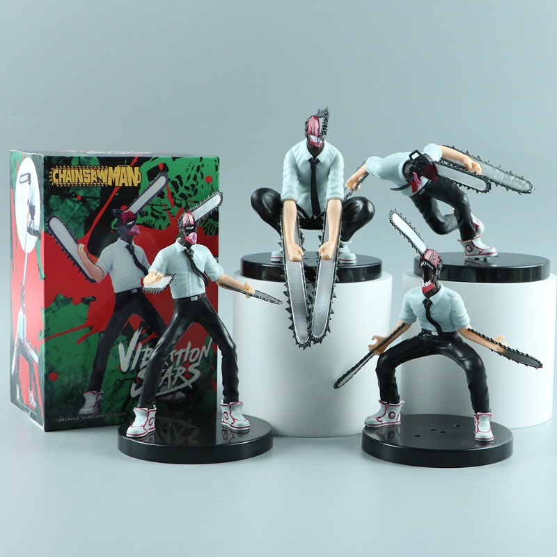 Mô Hình Nhân Vật Chainsaw Man Trang Trí Phòng