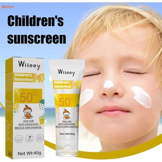 Kem Chống Nắng Kem Chống Nắng Trẻ Em Spf50 Kem Bảo Vệ Cơ Thể Làm Mới Da Nhẹ Và Không Gây Kích Ứng Chống Tia UV Ngoài Trời Mùa Hè