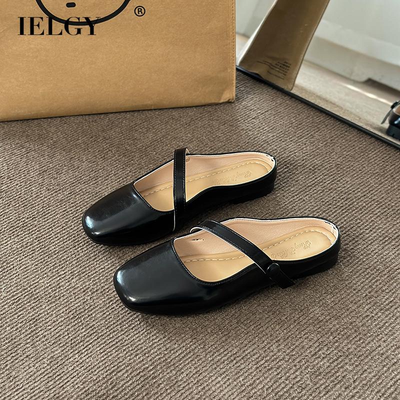 Dép Bít Mũi Đế Bằng Phong Cách Pháp Thời Trang Cho Nữ