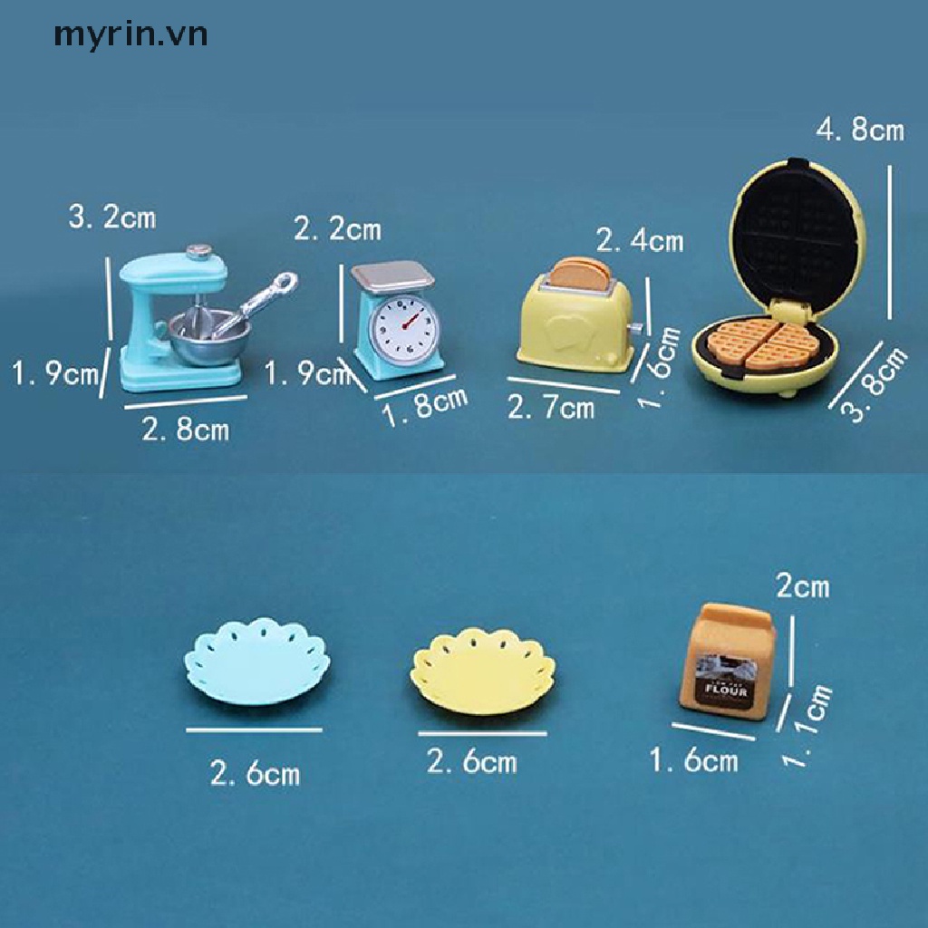 Máy Đánh Trứng Tỉ Lệ 1 / 12 Trang Trí Nhà Búp Bê