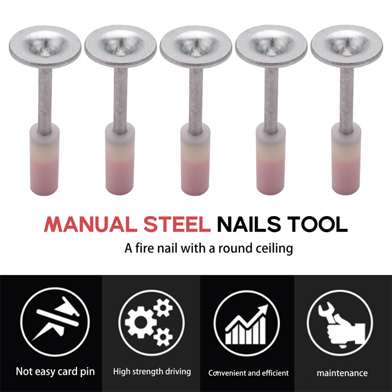 Set 100 Vòng Thép Tròn 32mm Chuyên Dụng Làm Móng