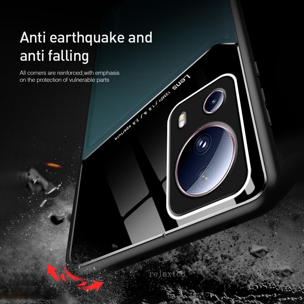 Ốp Điện Thoại Da Silicon Gắn Nhẫn Đỡ Nam Châm Cho Xiaomi 13 Xiaomi13 Pro Lite 13Pro 13Lite Xiaomi13Pro Xiaomi13Lite 5G 2023