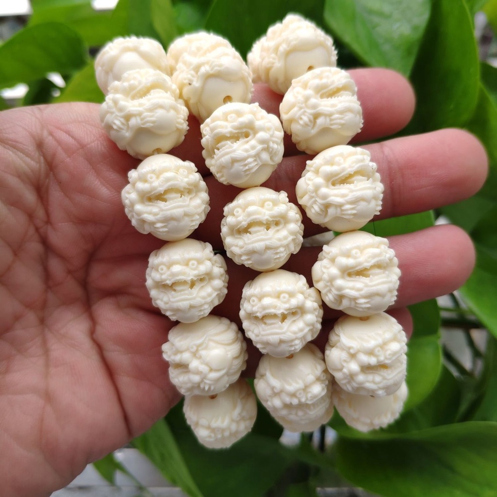 Vòng Tay Chuỗi Hạt Bồ Đề Pixiu 3.29 Bằng Đá Ngà Voi Trái Cây