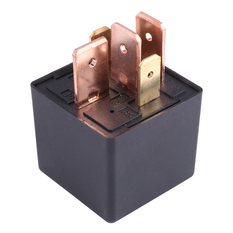 Rơ Le Nguồn 80A DC 12V 5 Pin Tự Làm Cho Xe Hơi, Xe Tải