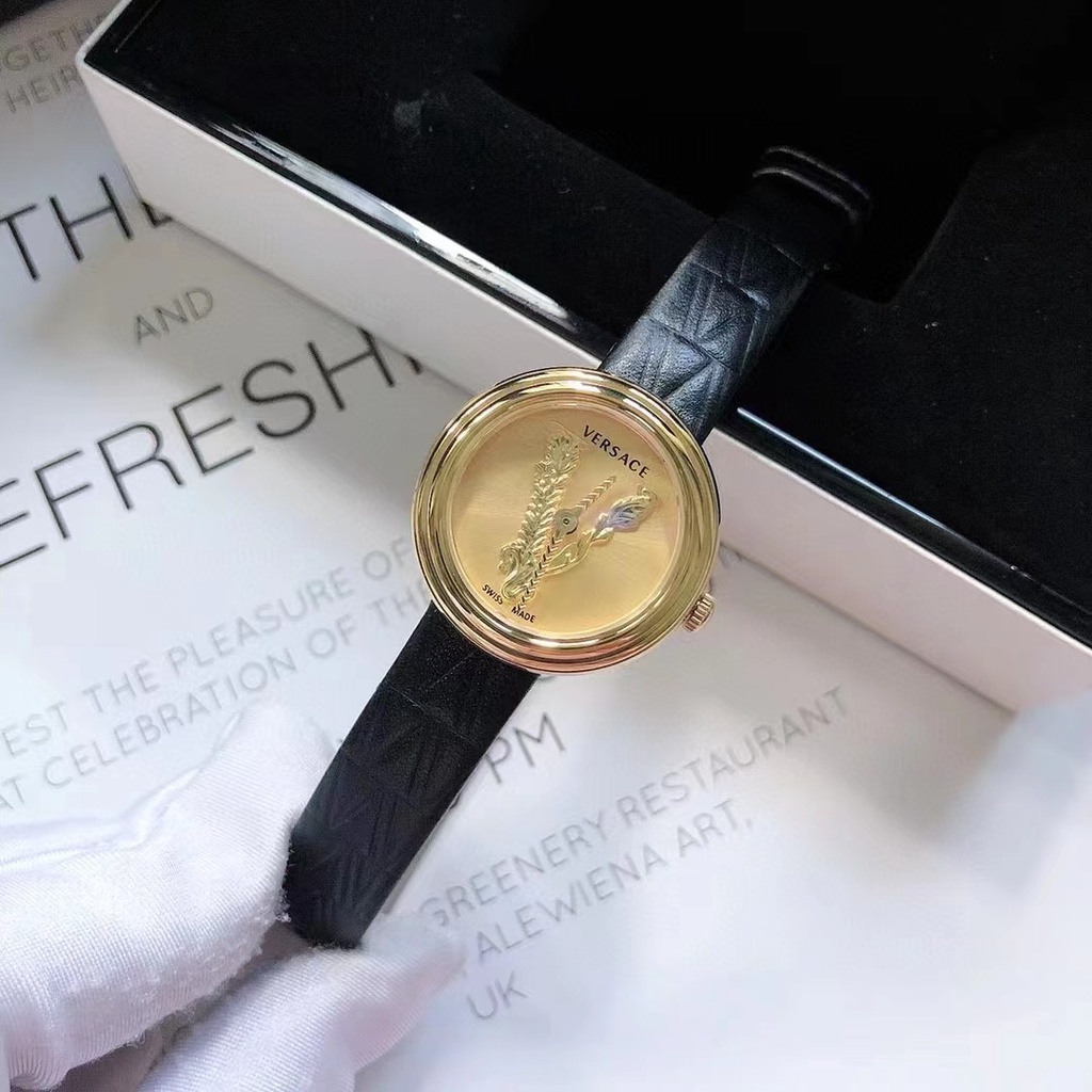 Đồng Hồ Đeo Tay Thời Trang Hiệu Versace Medusa Dành Cho Nữ