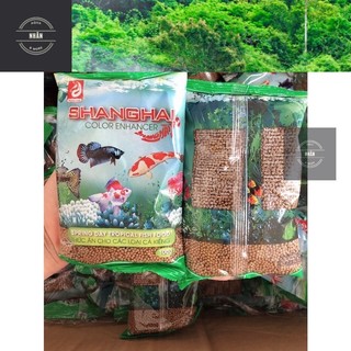 Cám shanghai 100gr | cám gía rẻ cho cá cảnh dạng viên nổi - giao hàng siêu nhanh