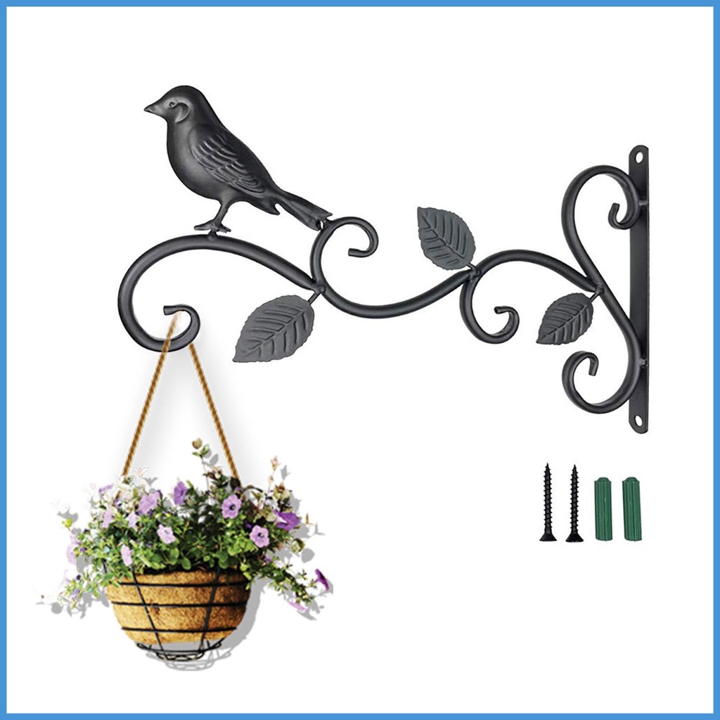 Giá Treo Chậu Cây / Hoa / Chim Cảnh Gắn Tường Trang Trí Trong Nhà