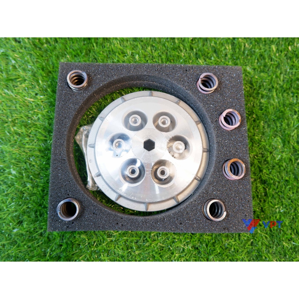 Bộ khay nhôm nồi - 6 lò xo EX150 / Y15 / R15 Racing / SYS