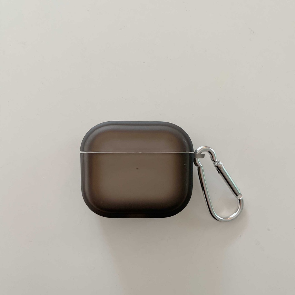 Vỏ Bảo Vệ Hộp Sạc Tai Nghe Airpods 1 2 3 Pro 2 Bằng Silicon Màu Nhám Thời Trang